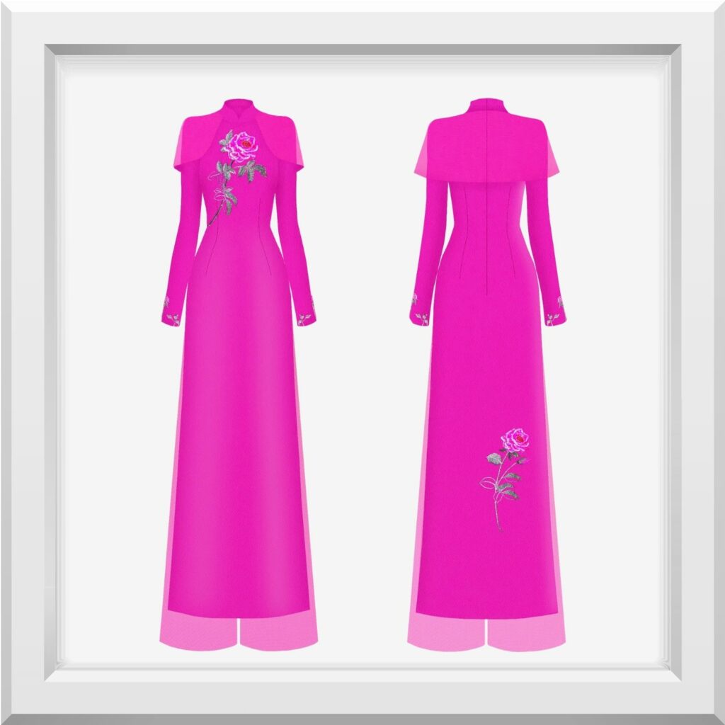 Silk & Glamour Affair in Ao Dai Couture in Sunset 7 8 1024x1024 1
