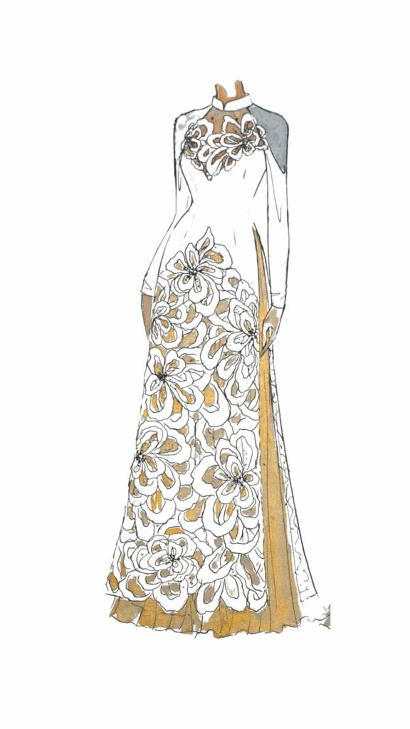 Silk & Glamour Affair in Ao Dai Couture in Sunset 8 9 576x1024 1