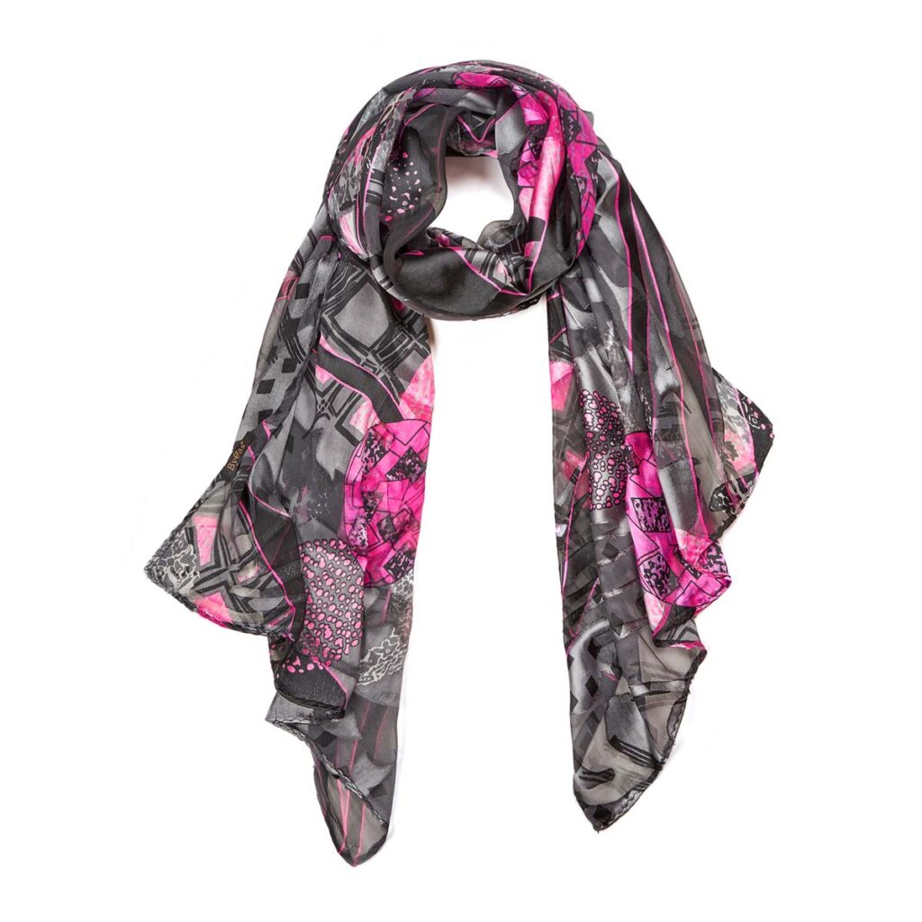 Googette Silk Scarf Black510613102002202 1