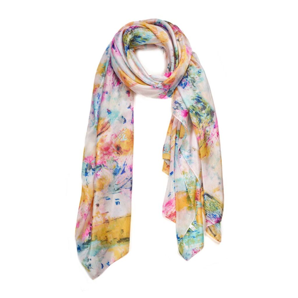 Habutai Silk Scarf Yellow510614132403202 1