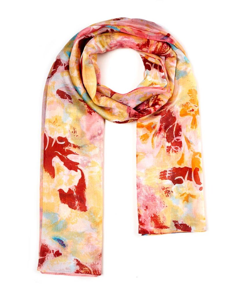 Habutai Silk Scarf Pink 510614131350202 1