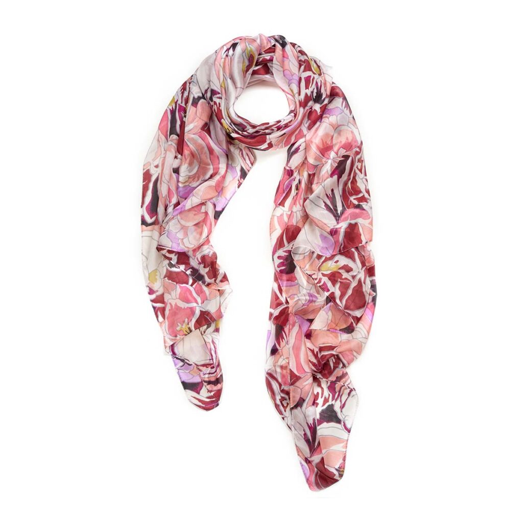 Habutai Silk Scarf Pink 510614131354202 1