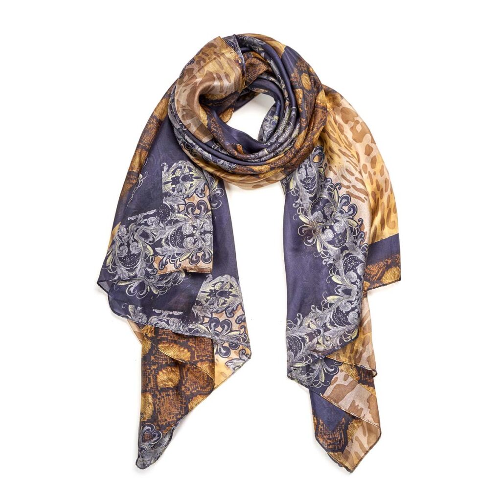Habutai Silk Scarf Violet 510614132701202 1